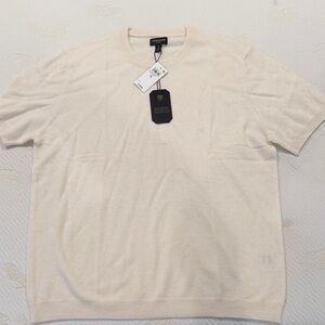 NWT Club Room Men's Cashmere Cream Sweater